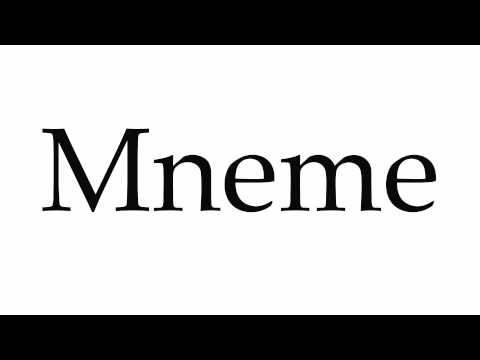 How to Pronounce Mneme