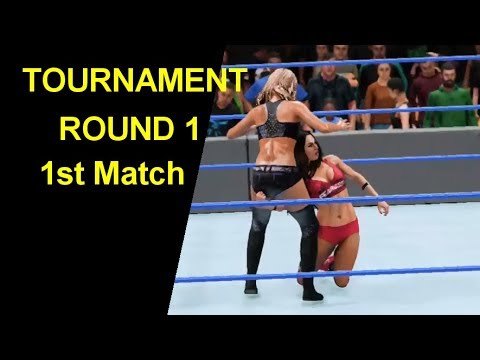 WWE 2k18 Tournament Round 1 - 1st Match Nikki vs Summer Rae