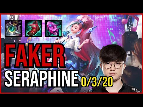FAKER - SERAPHINE vs PANTHEON Support - KR Grandmaster - Patch 11.3