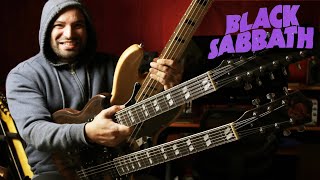Black Sabbath - The Illusion Of Power (Guitar and Bass cover) - SOLO Double neck DSGK-10