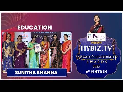 Sunitha Khanna  | Education Award | Women's Leadership Awards 2025