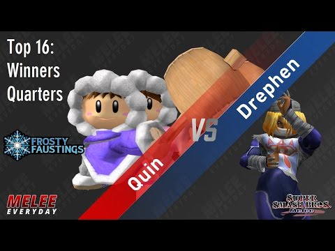 Frosty Faustings IX - Quin (Ice Climbers) vs. Drephen (Sheik) - SSBM - Top 16, WQ