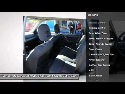 2004 Toyota RAV4 Cedar Falls IA P3472