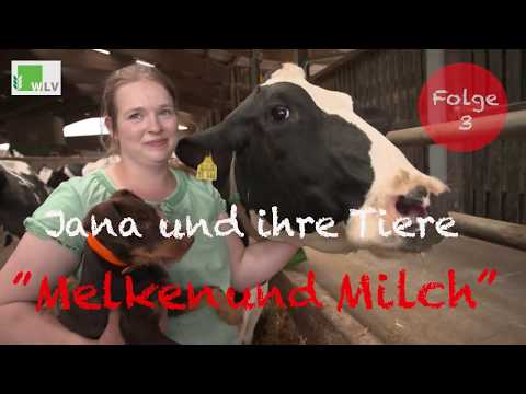 Jana und ihre Tiere - Melken und Milch (Folge 3)