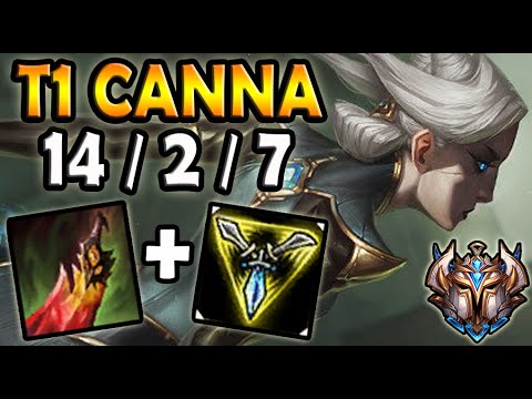 Camille TOP vs Jax [ T1 Canna ] Lol Challenger Korea ✔️