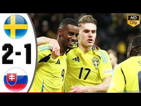 SLOVENIA VS SWEDEN 2-1 HIGHLIGHTS AND GOAL