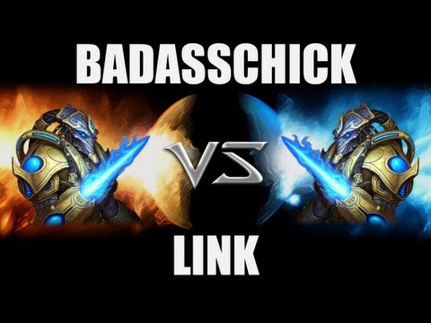 BadAssChick (P) VS Link (P) -- Starcraft 2 [LAGTV]