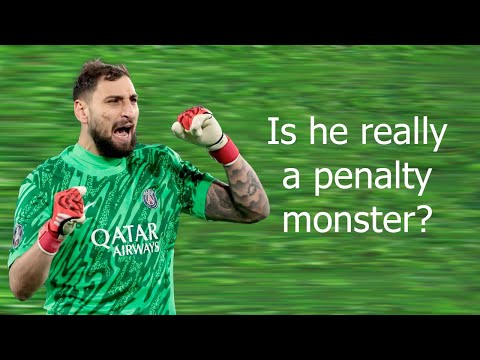 I found the last 13 penalties against Gianluigi Donnarumma...