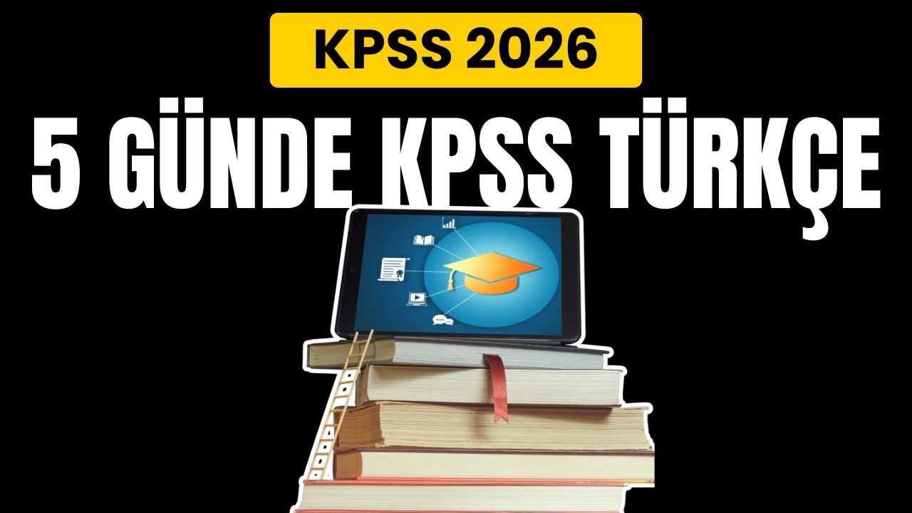 5 Günde KPSS Tükçe Bitirme Kampı Çıktı 💪