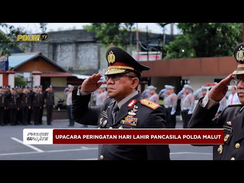 PRESISI UPDATE: UPACARA PERINGATAN HARI LAHIR PANCASILA POLDA MALUKU UTARA 04/06/25 10.00