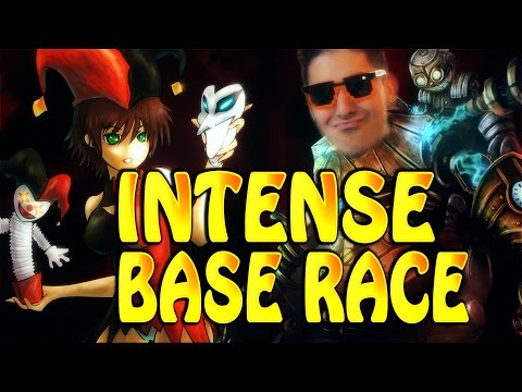Nightblue3 - THE MOST INTENSE BASE RACE VS TRICK2G