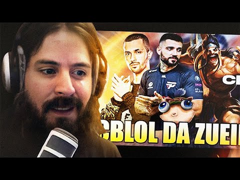 GRATIS 150ML REAGINDO AO BRONZIOCRE DRAVEN DO BRTT E PARTIDA DESAPARECENDO - CBLOL DA ZUEIRA