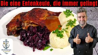 So gelingt dir ein knuspriges Entenkeulen Rezept ganz ohne Stress