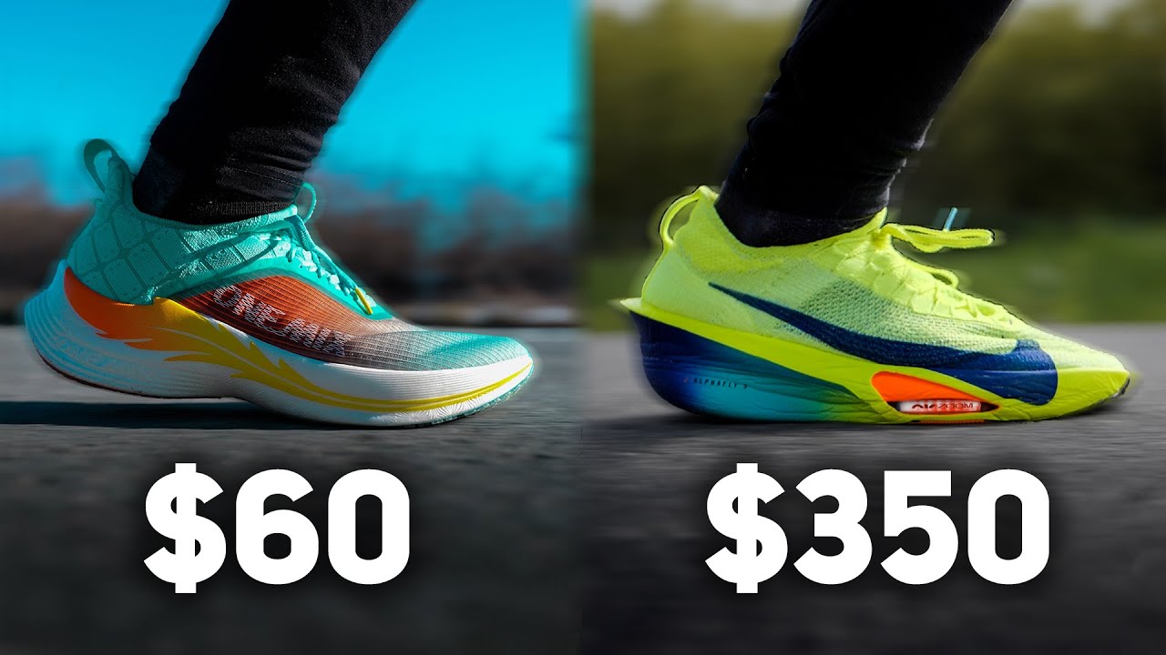 $60 Carbon Super Shoe vs $350 Nike Alphafly 3