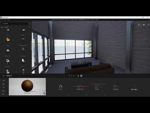 Interior Rendering Revit to Twinmotion