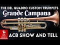 Del Quadro Grande Campana Trumpet With 5.5-inch Bell - Jazz Soloist Dream Trumpet!
