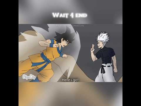 MUI Goku vs Gojo Satoru 🤯 | anime/manga  #shorts  #dragonball #jjk #anime #goku #gojo
