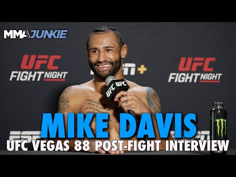 Mike Davis Shares Story How Video Games Saved His Life After Submission Win | UFC Fight Night 239