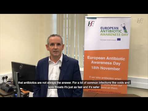 CEO, Paul Reid's message on European Antibiotic Awareness Day 2019