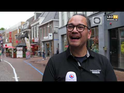 Loop de lijnen door Leeuwarden