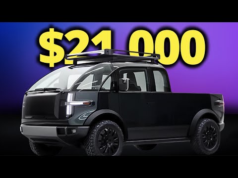 Canoo NEW $21,000 Pickup SHOCKS Entire Car Industry!