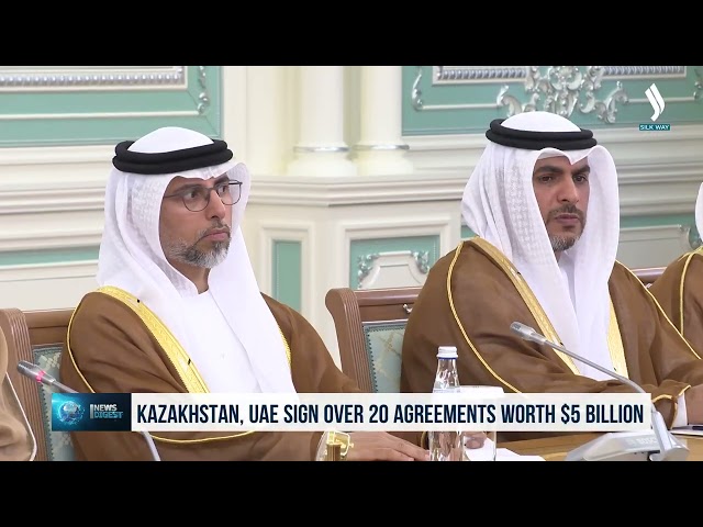 Казакстан менен Бириккен араб Эмираттары 5 млрд доллардан ашуун 20 келишимге кол коюшту