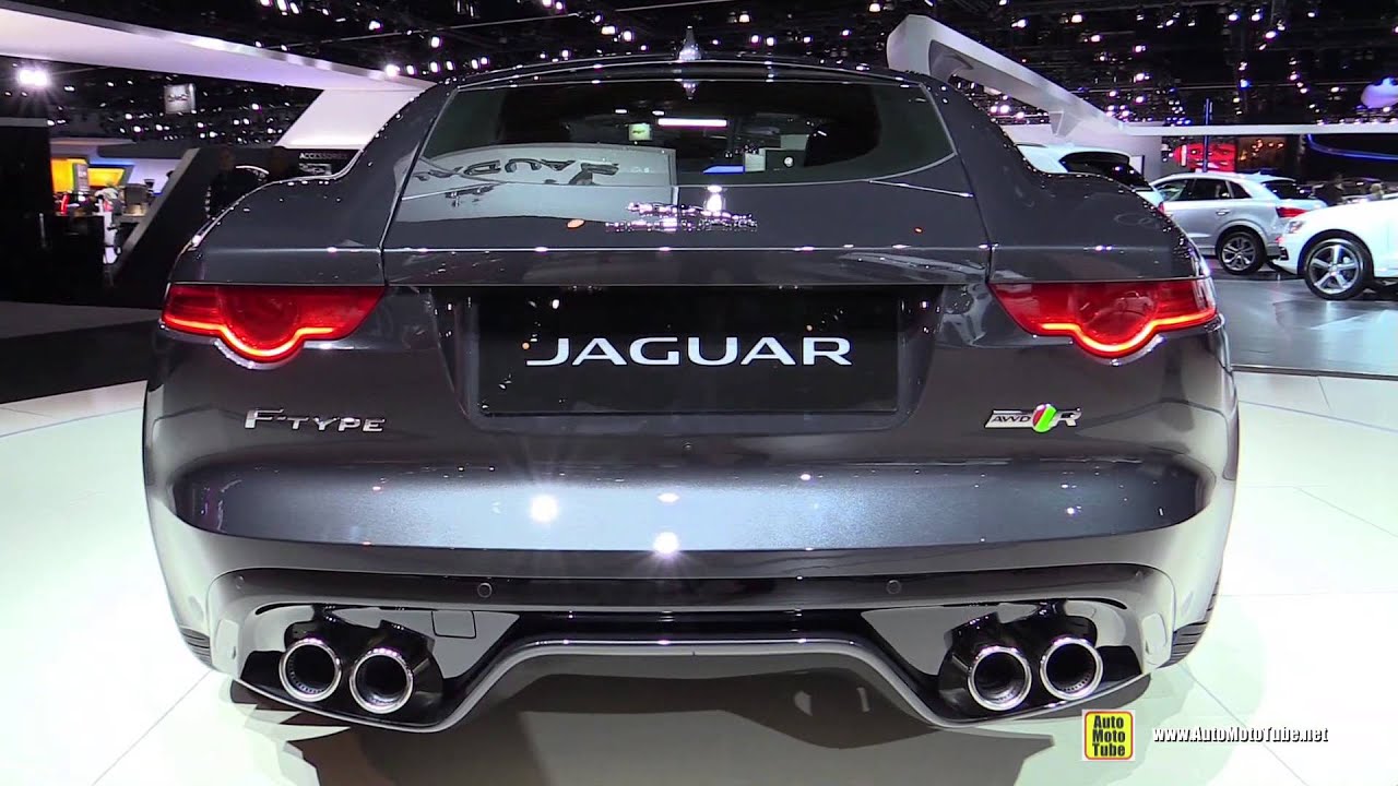 2015 Jaguar F-Type AWD R - Exterior and Interior Walkaround - Debut at 2014 LA Auto Show