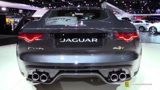 2015 Jaguar F-Type AWD R - Exterior and Interior Walkaround - Debut at 2014 LA Auto Show