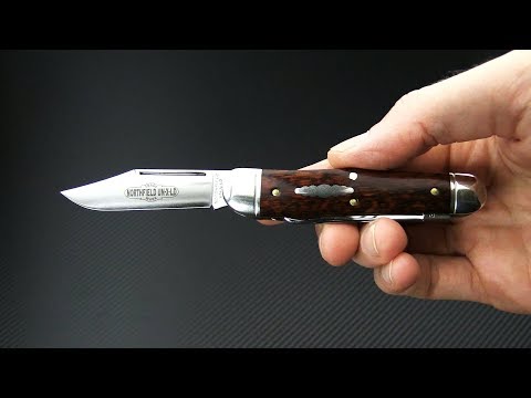 Northfield UN-X-LD #29 Stockyard Whittler 3-Blade Snakewood Slip