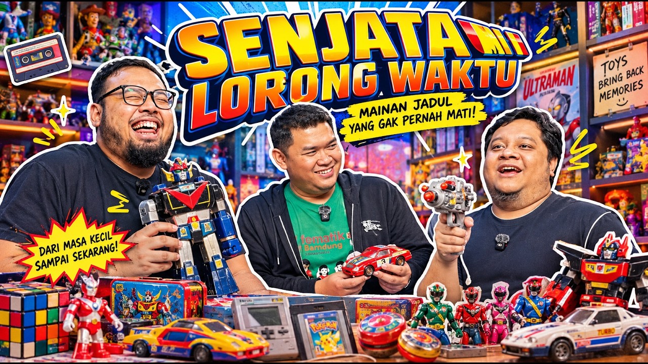 KEMBALI MENJADI ANAK KECIL, BERSAMA OM-OM‼️ft @nostalgiagallery