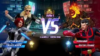 Requested MARVEL VS. CAPCOM: INFINITE Team She-Vengers Arcade Gameplay