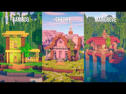 Minecraft | 3 Starter Houses for 3 Different Biomes #3