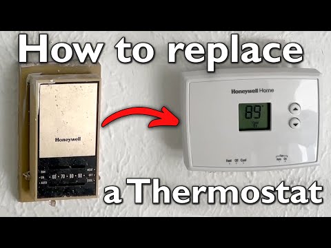 How To Replace An Old Thermostat With a New One