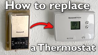 How To Replace An Old Thermostat With a New One