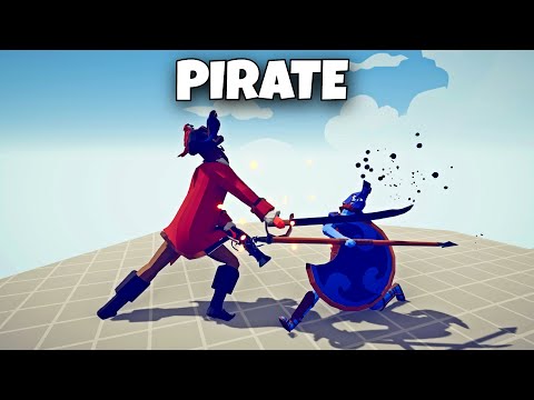 PIRATE - CAPTAIN vs EVERY UNIT - Totally Accurate Battle Simulator TABS