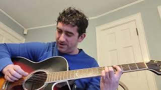 Blur - Song 2 (Acoustic version) 1st ever Tutorial ðbd¬