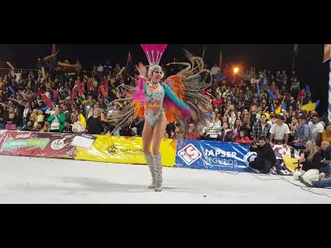 Show Batería Nota 10, Comparsa Imperio, en la 5ta noche del carnaval de Concordia ER 2023