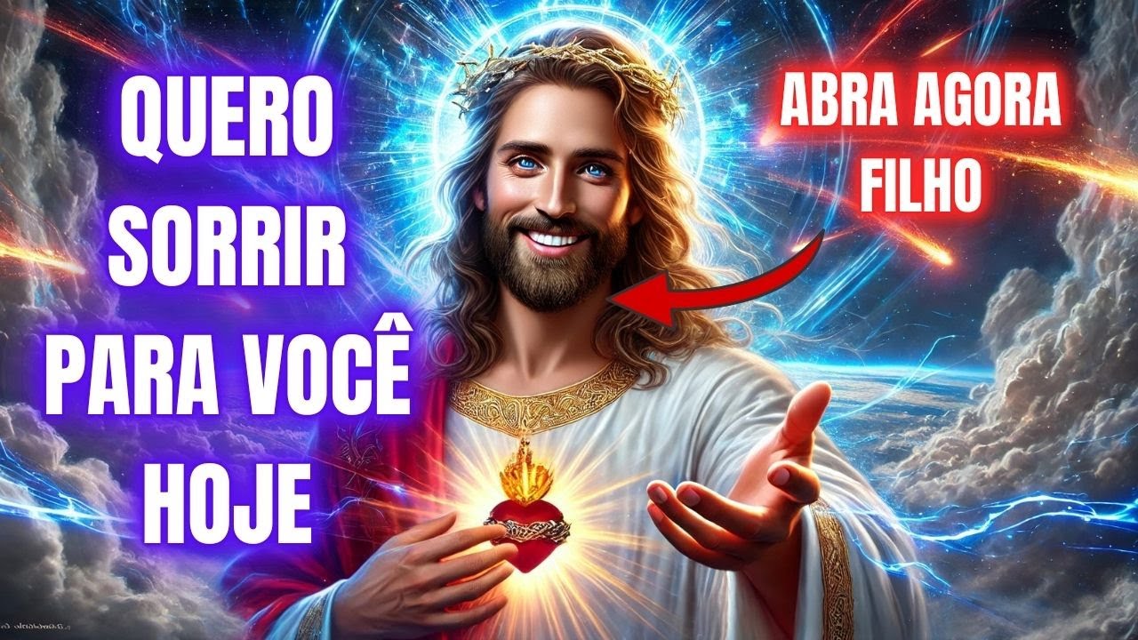 FILHO AMADO, EU SORRIREI PARA SUA VIDA SE ME OUVIR HOJE!