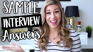 Sample Interview Answers for Teachers | Teacher Summer Series Ep 5