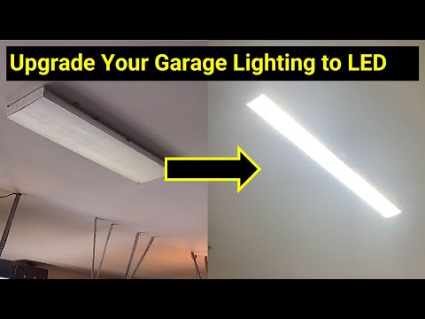 Upgrade Your Garage Lights to LED ✅