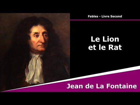 Le Lion et le Rat - Fables - Jean de La Fontaine