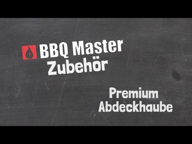 Video Teaser für BBQ Master Kamado Premium Abdeckhaube