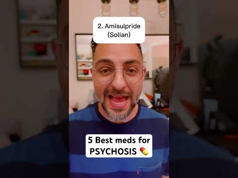 5 medications for PSYCHOSIS (most effective) 💊