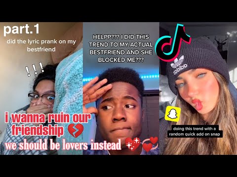 I Wanna Ruin Our Friendship, We Should Be Lovers Instead 💖 - Tiktok Compilation