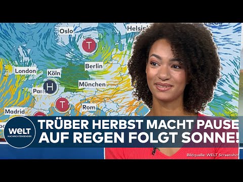 Video Thumbnail: WETTER: Trüber Herbst macht Pause in Deutschland! Auf Regen folgt Sonnenschein