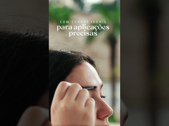 Máscara de Sobrancelhas Preta Redonda 4ml