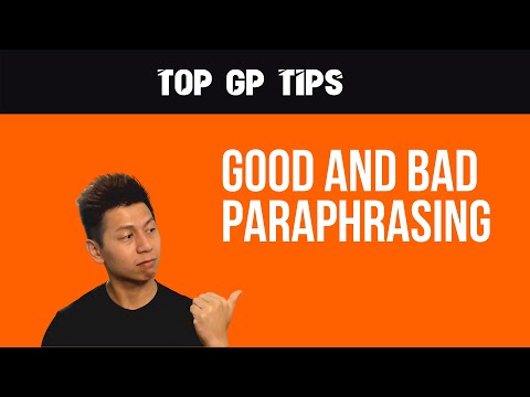 How to PARAPHRASE difficult words - A Level General Paper UYOWAFAP Short-Answer Questions