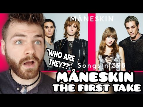 British Guy Reacts to MÅNESKIN - "I WANNA BE YOUR SLAVE" | THE FIRST TAKE | REACTION!!