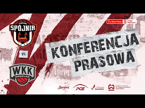 Konferencja prasowa | PGE Spójnia Stargard - WKK Active Hotel Wrocław
