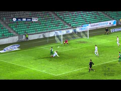 08. krog : Olimpija - Zavrč 2:0, Prva Liga Telekom Slovenije 2014/15